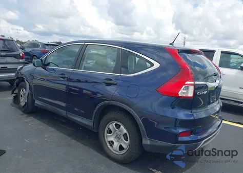 2015 Honda Cr-V Lx from USA, damaged, VIN 3CZRM3H36FG701894